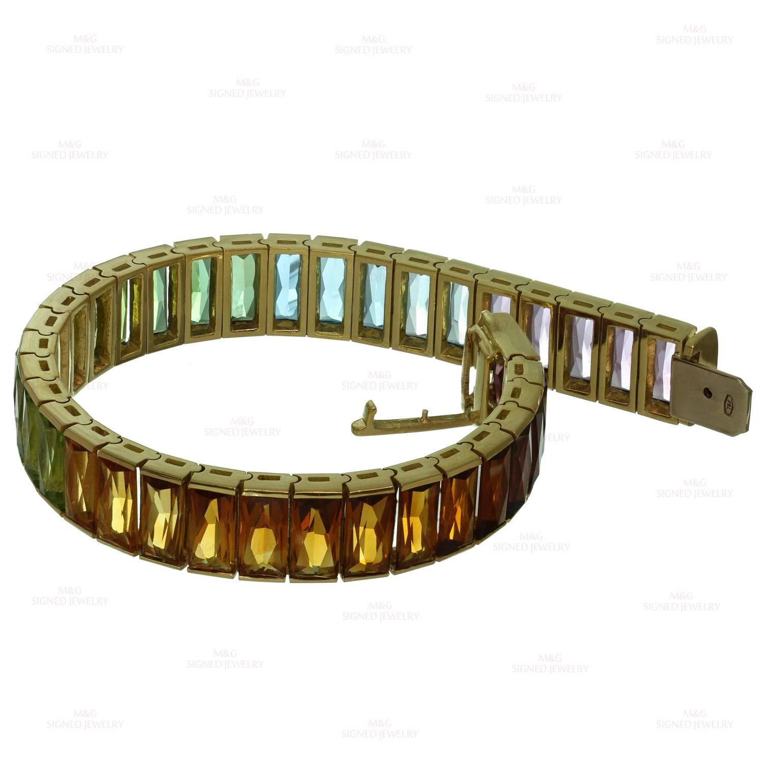 h stern rainbow necklace