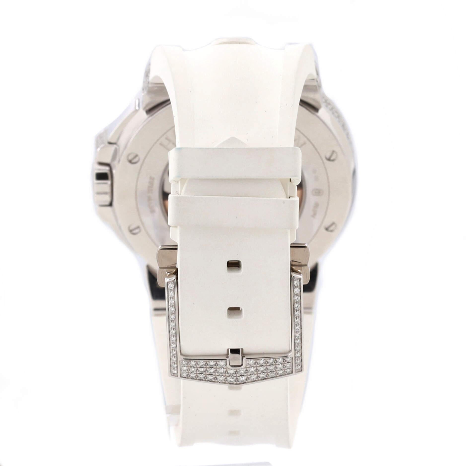 Dreifache Retrograde Chronograph-Automatikuhr von Harry Winston, Weiß G 1