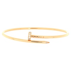 Cartier Bracelet Juste un Clou en or rose 18 carats avec diamants, petit modèle
