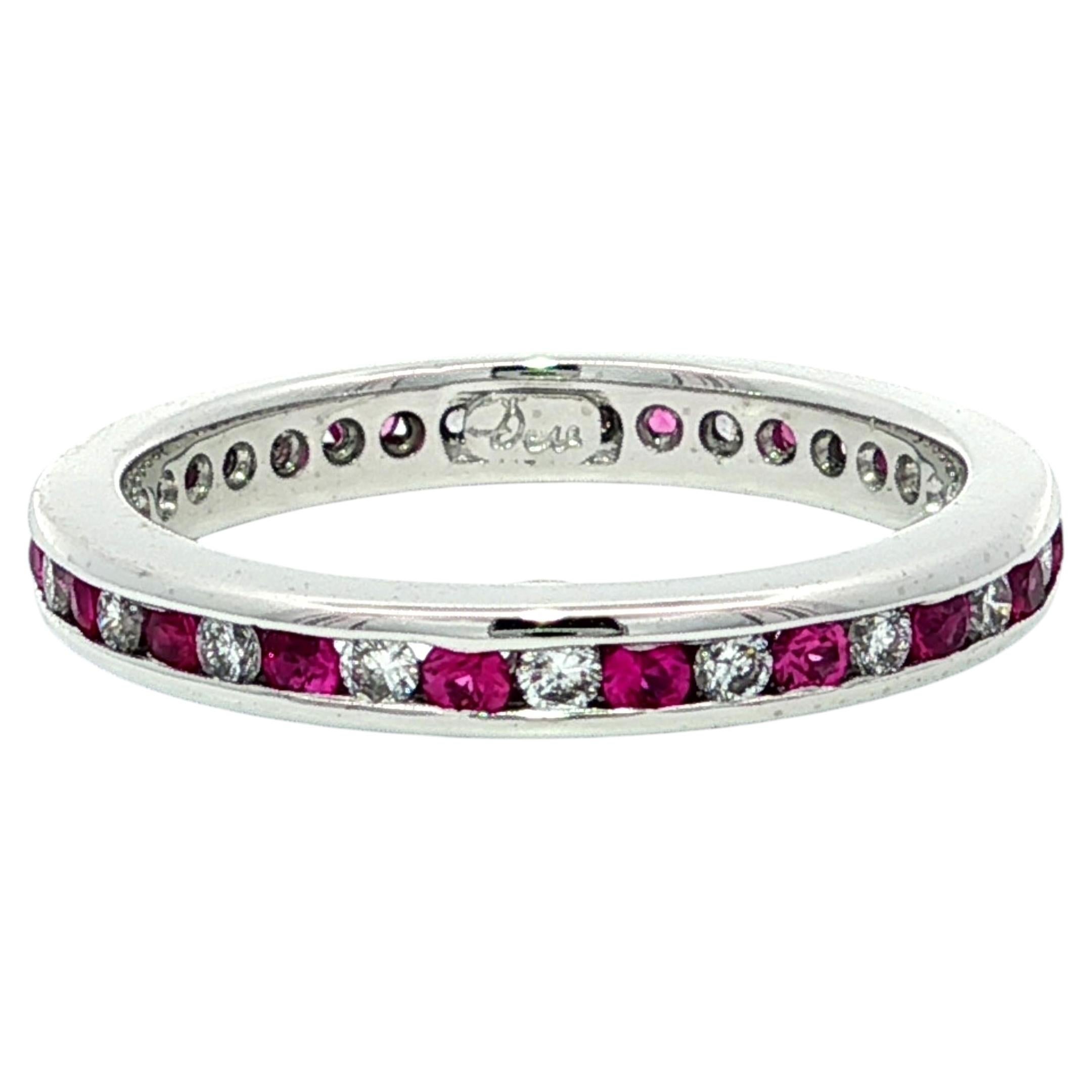 What does a pink diamond ring symbolize?