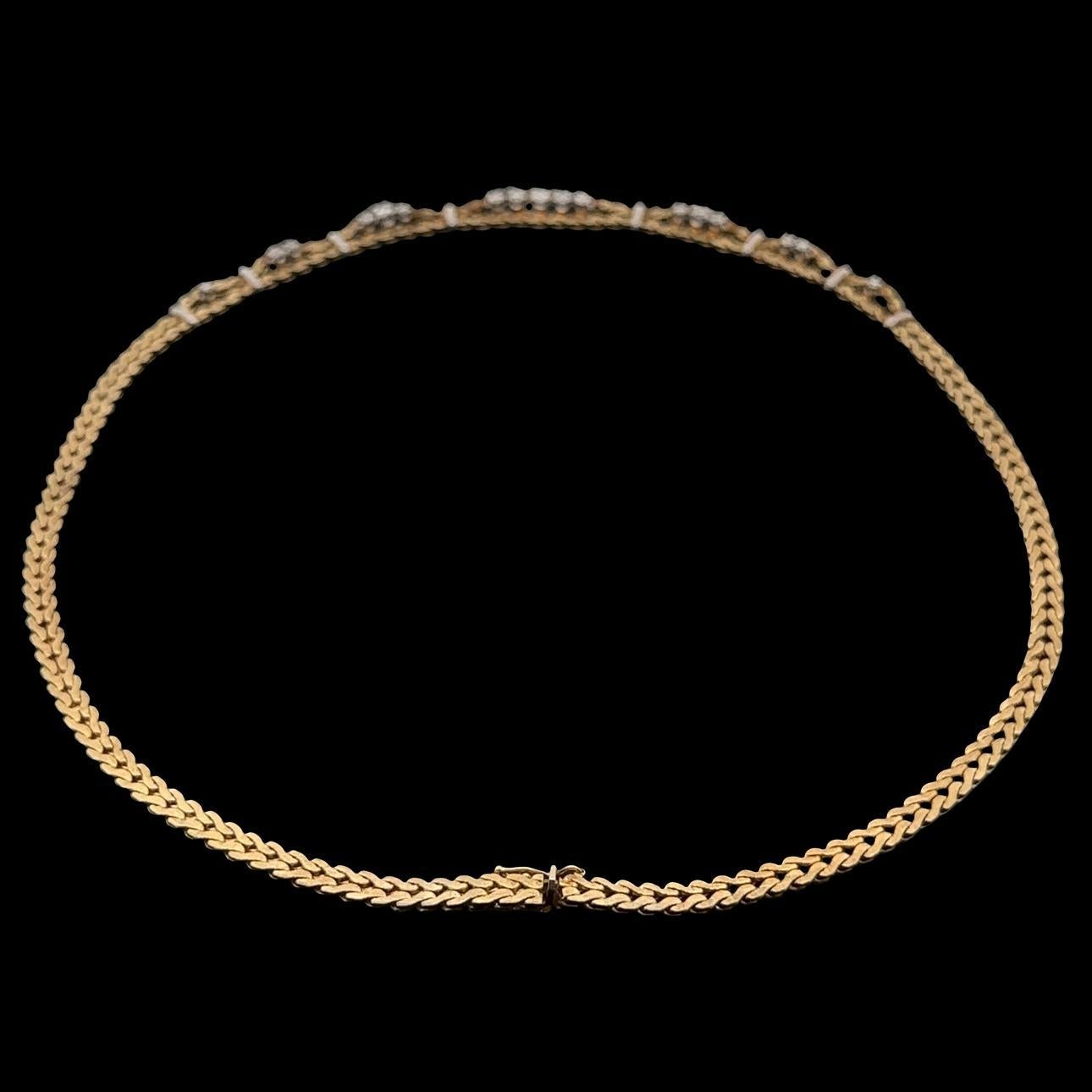 Vintage 14k Solid Gold 0.45ctw Diamond 16