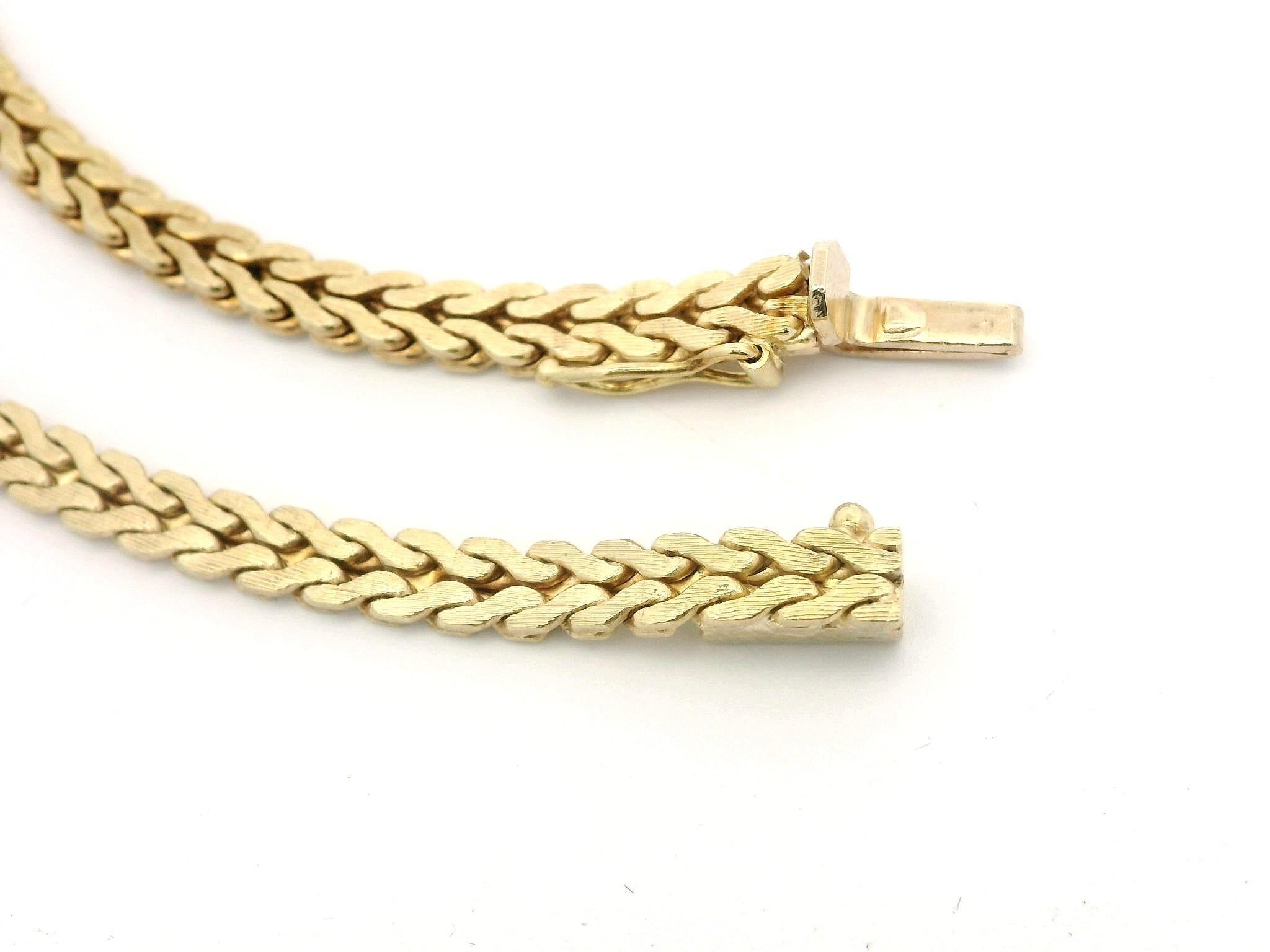 Vintage 14k Solid Gold 0.45ctw Diamond 16