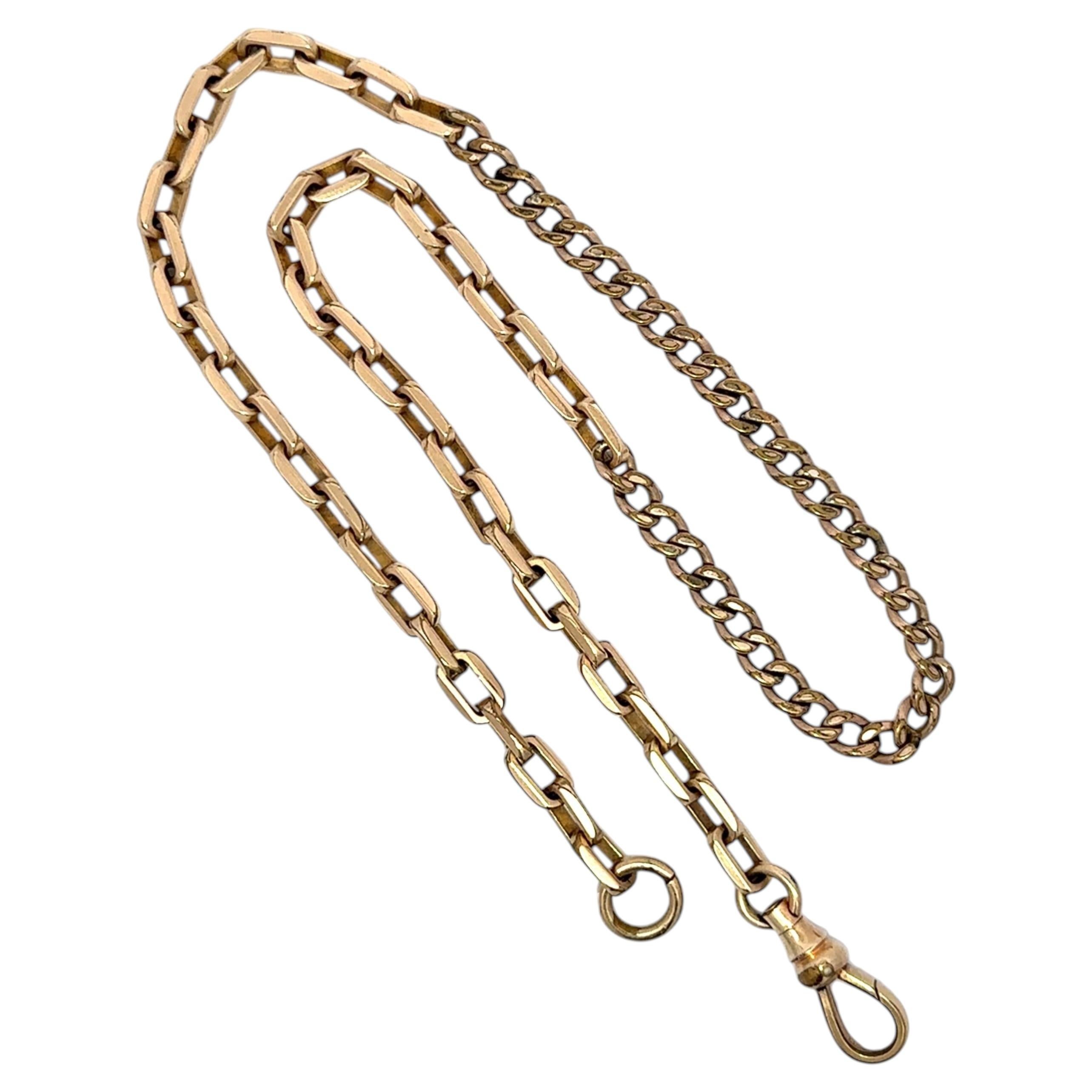 How do I use a pocket watch chain?
