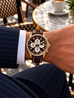 Breitling for Bentley Mark VI Complications 29 18k Gold 43mm Watch Ref. H29363