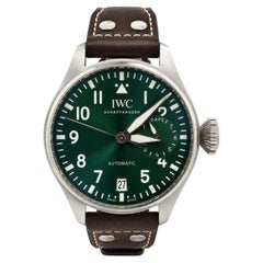 IWC Big Pilot's Watch 46mm Automatic 7 Days Power Reserve Green Dial IW501015