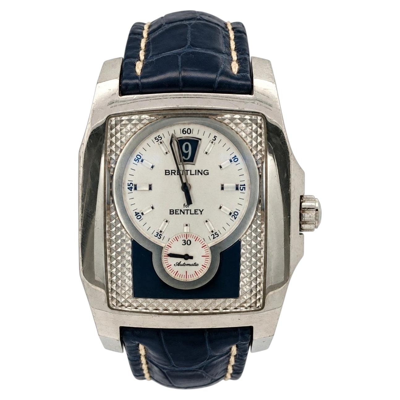 Breitling for Bentley Flying B Automatikuhr, rechteckig, Lederarmband, A28362