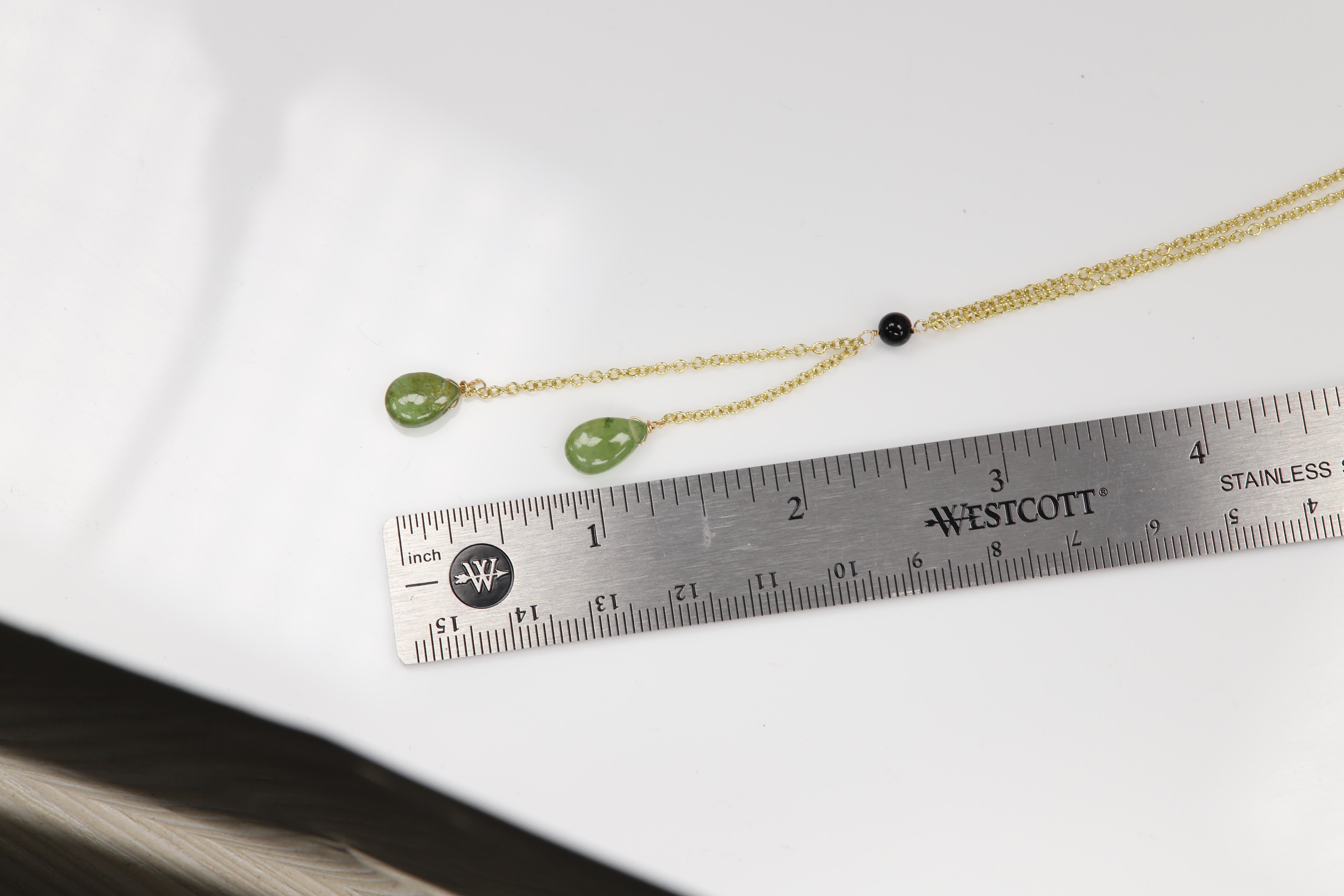 Mal de Ojo de Oro Amarillo de 14 Kilates Zafiro Verde Rojo Rosa y Azul en venta 3