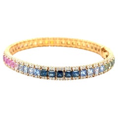 Used Rainbow Tennis Bracelet