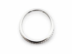 TIMELESS Ring aus 18 Karat Weißgold mit Rubinen und Diamanten
