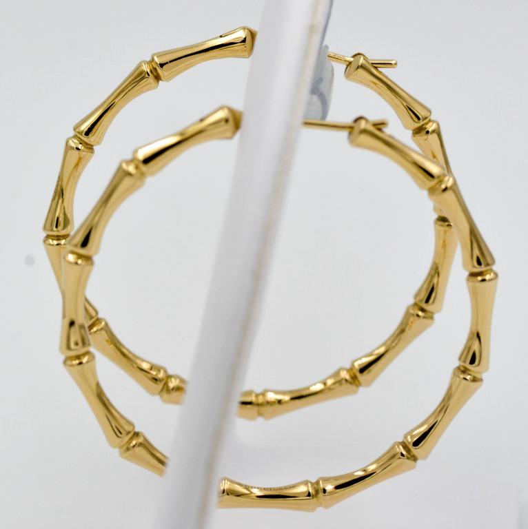 gucci bamboo hoops