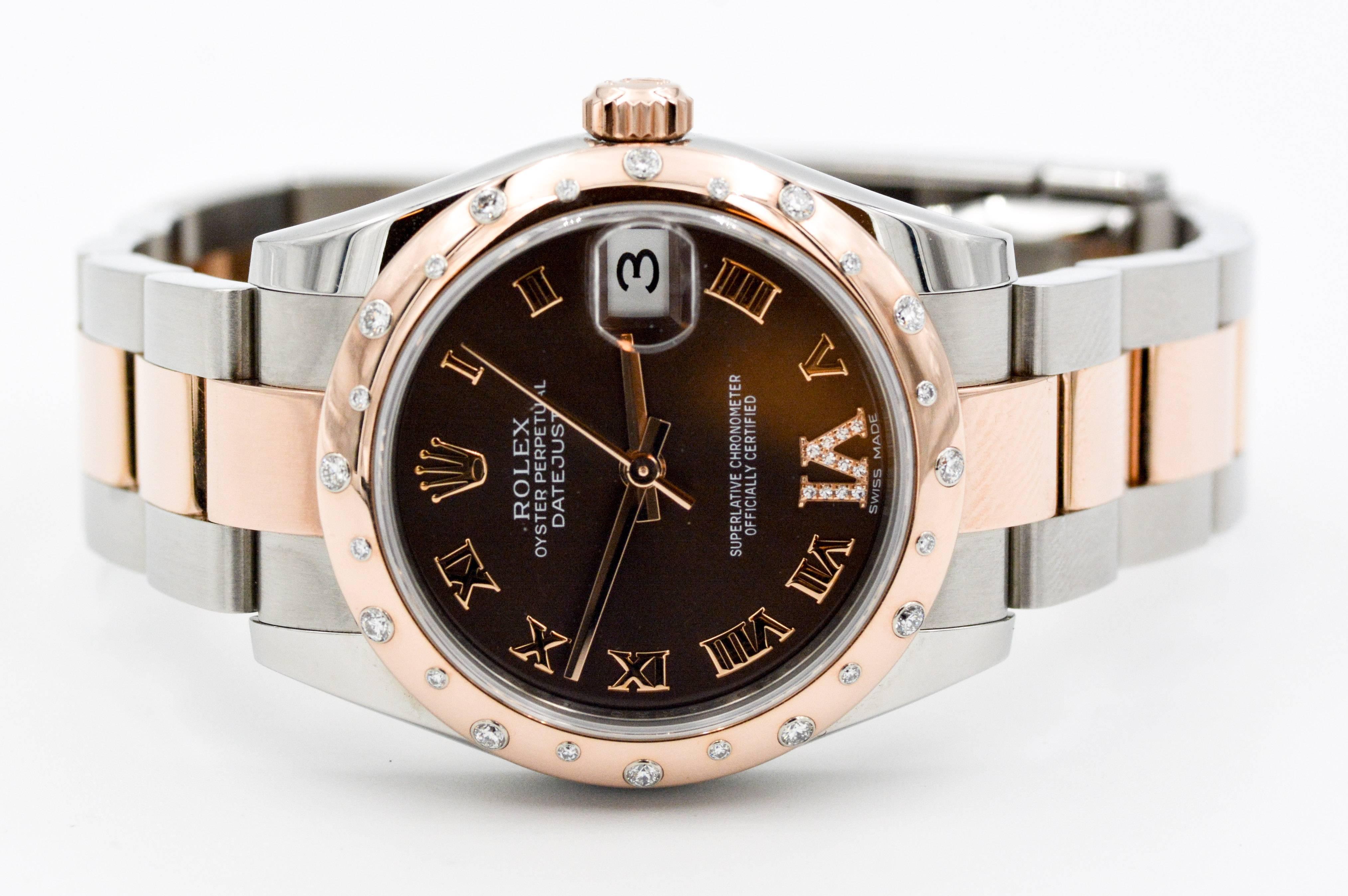 rolex rose gold ladies