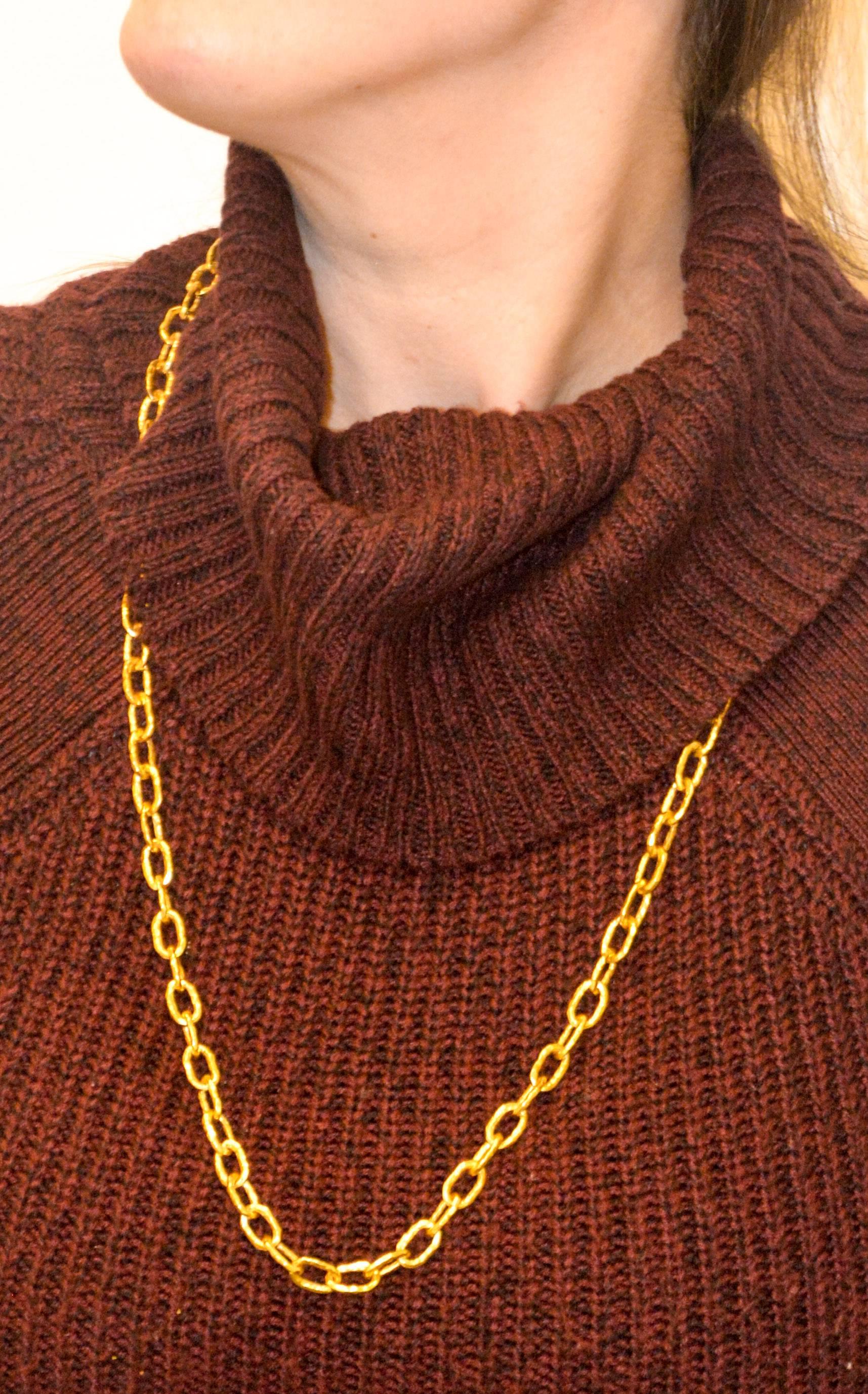 22 karat gold chain