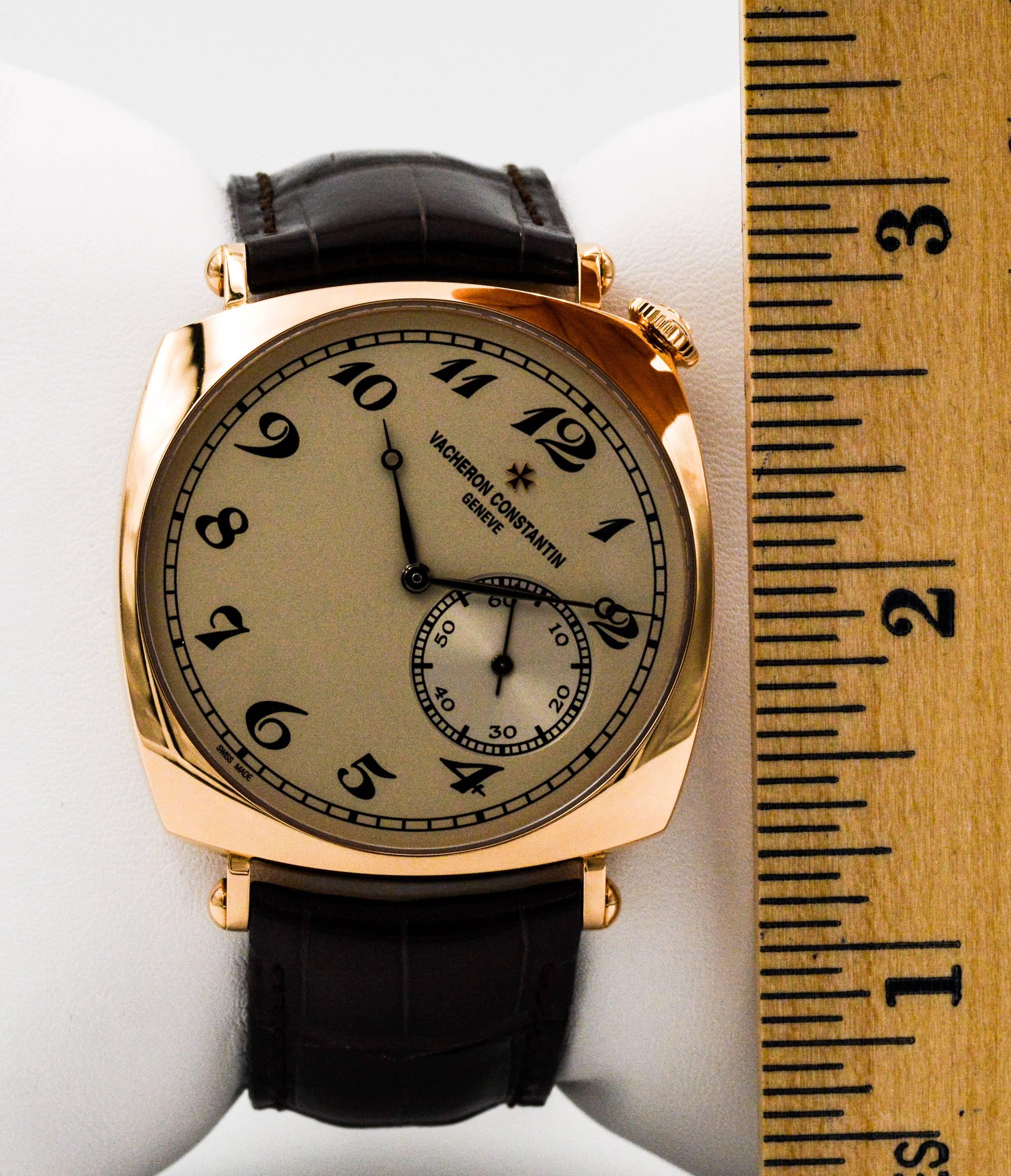Women's or Men's Vacheron Constantin Yellow Gold Historiques American Wristwatch, 1921 