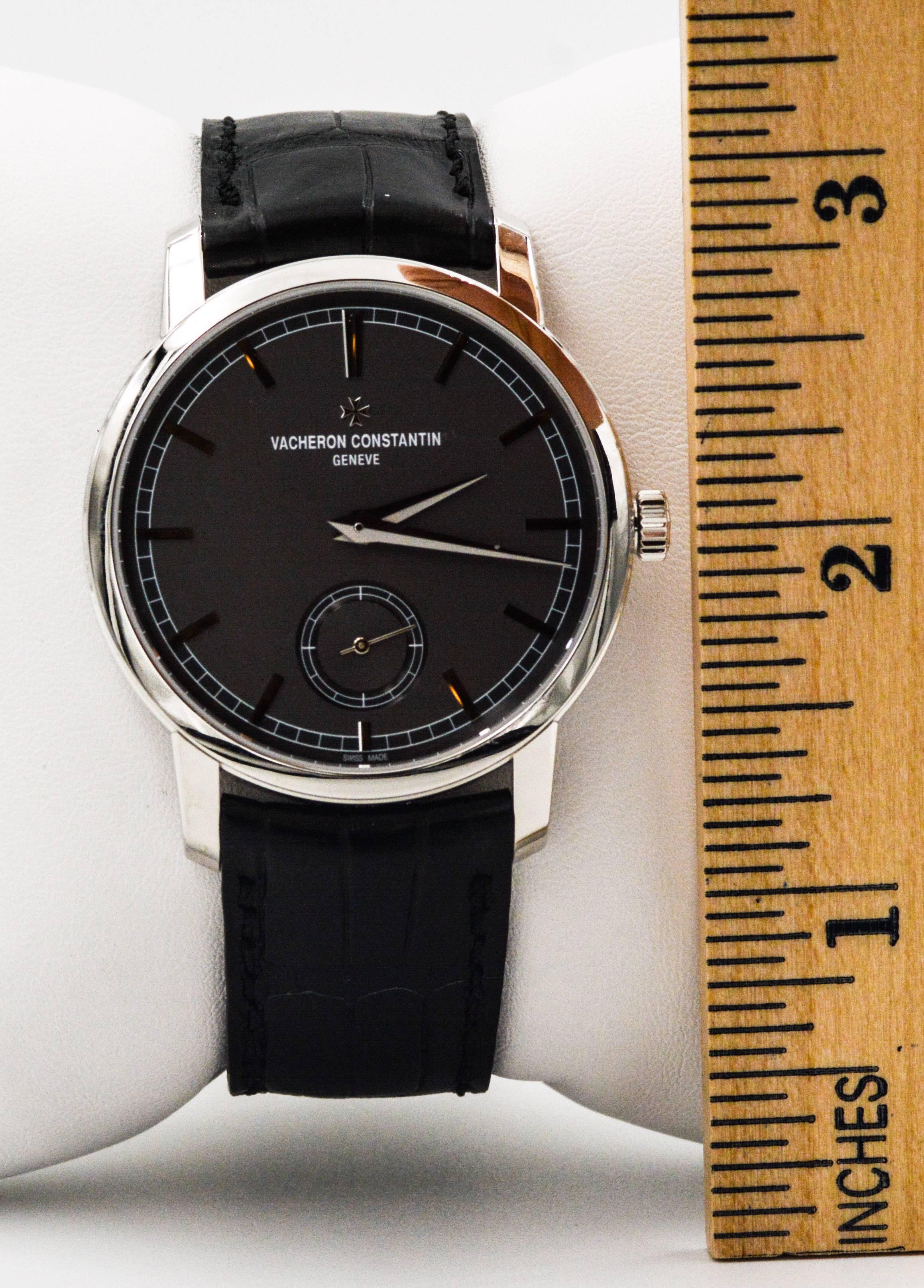 Vacheron Constantin Platinum Traditionnelle manual Wristwatch 1