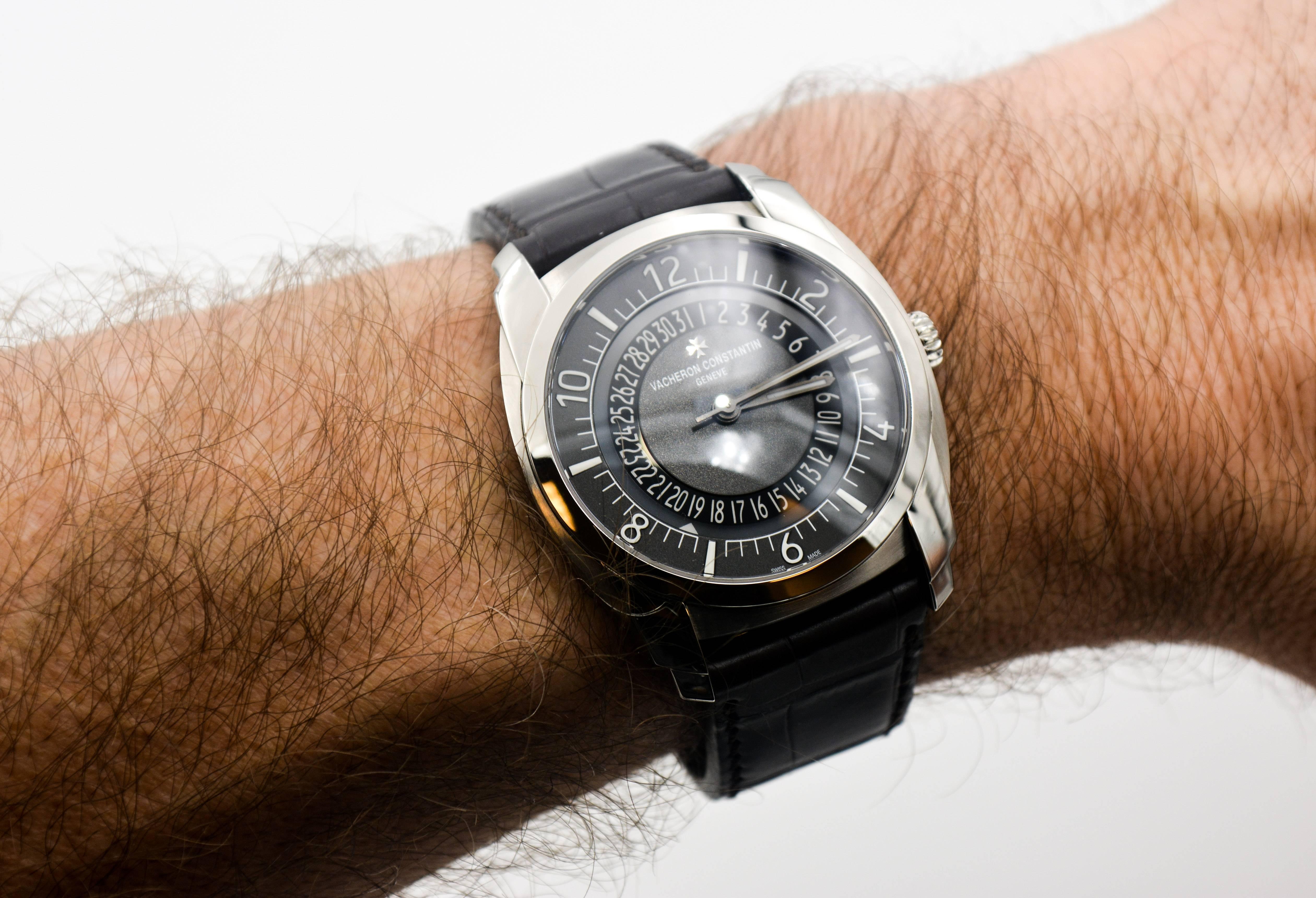 Vacheron Constantin Stainless Steel Quai De L'ile Automatic Wristwatch  1