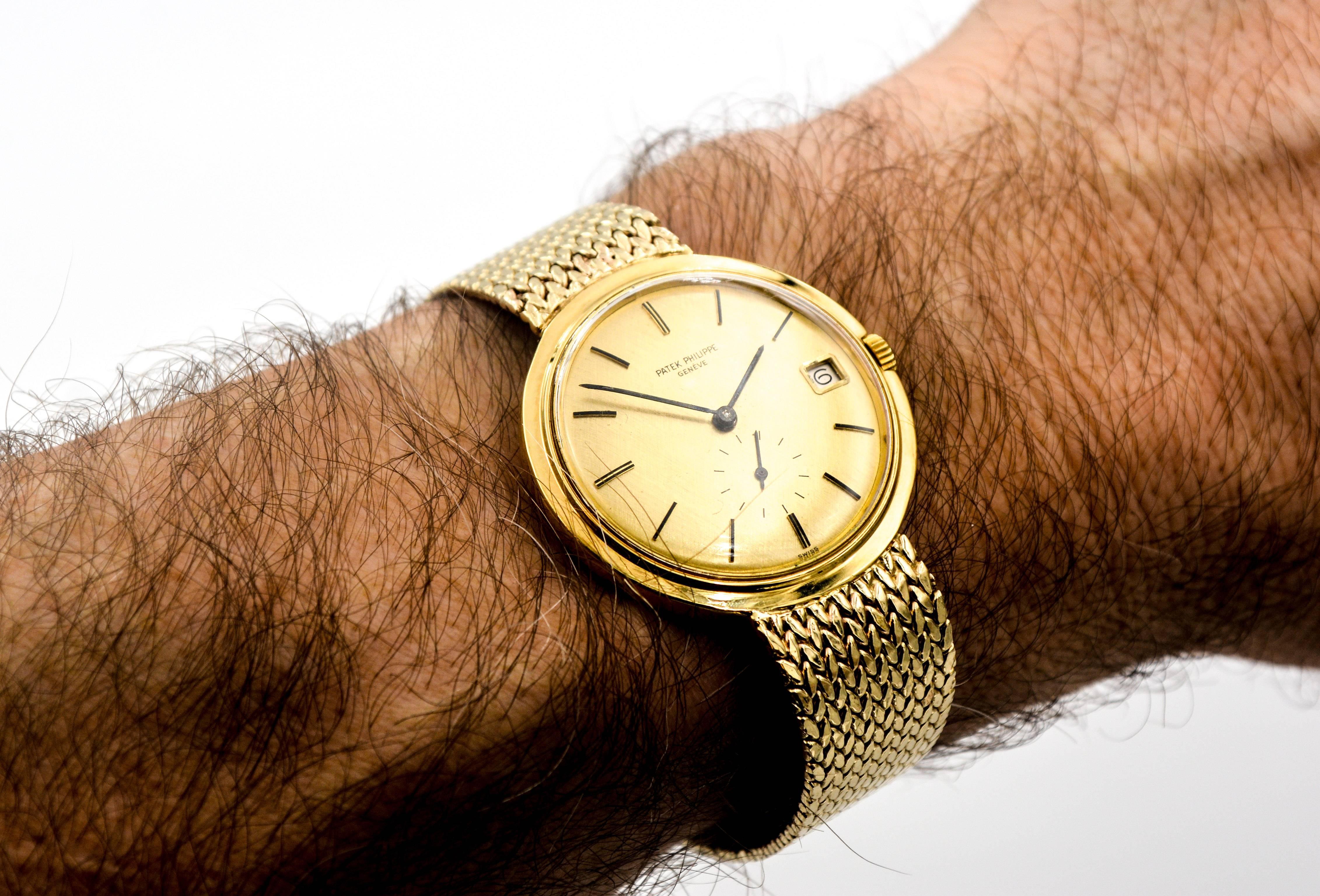 Patek Philippe Yellow Gold Automatic Dress Wristwatch  2