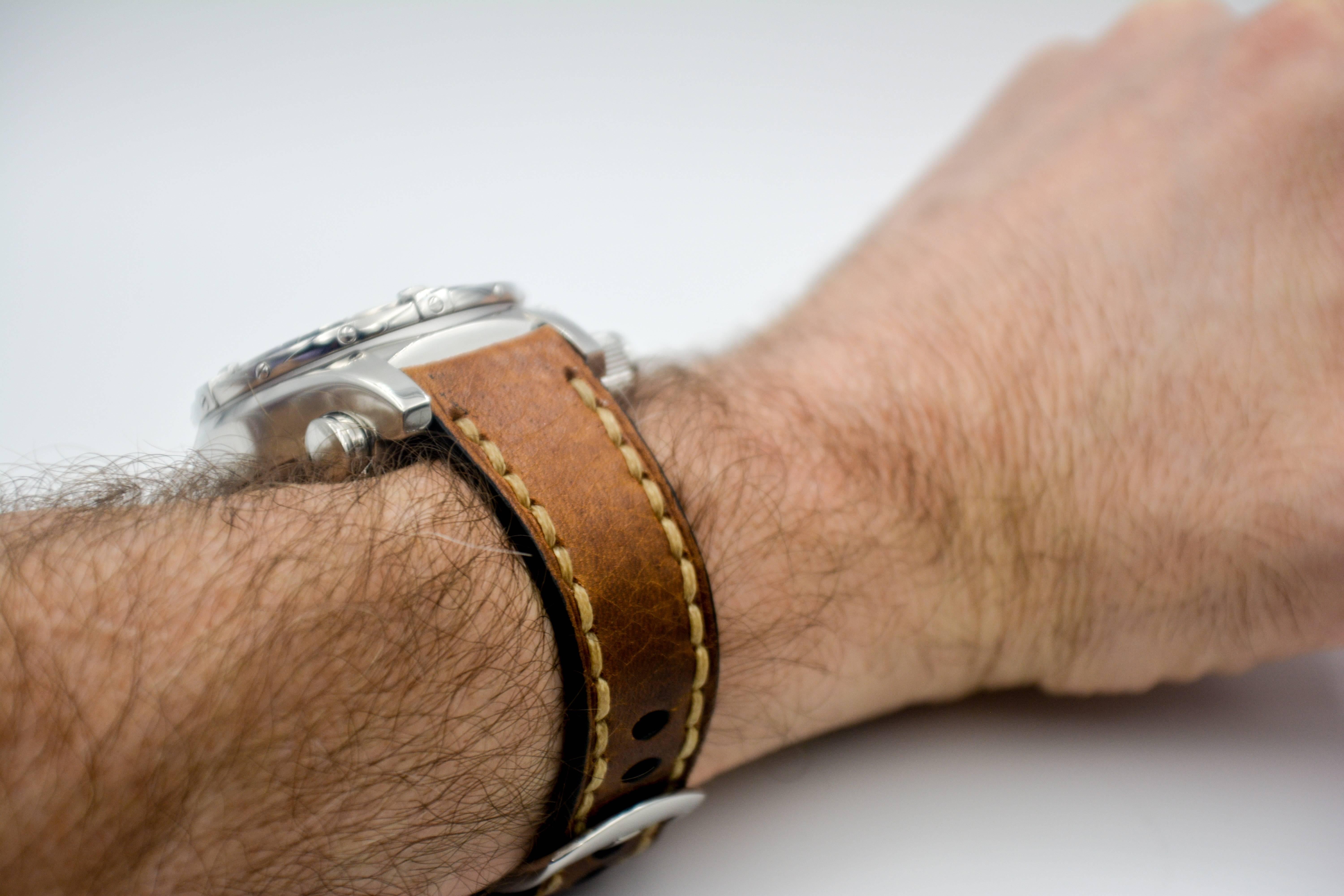 Breitling Stainless Steel Emergency Quartz Wristwatch 4