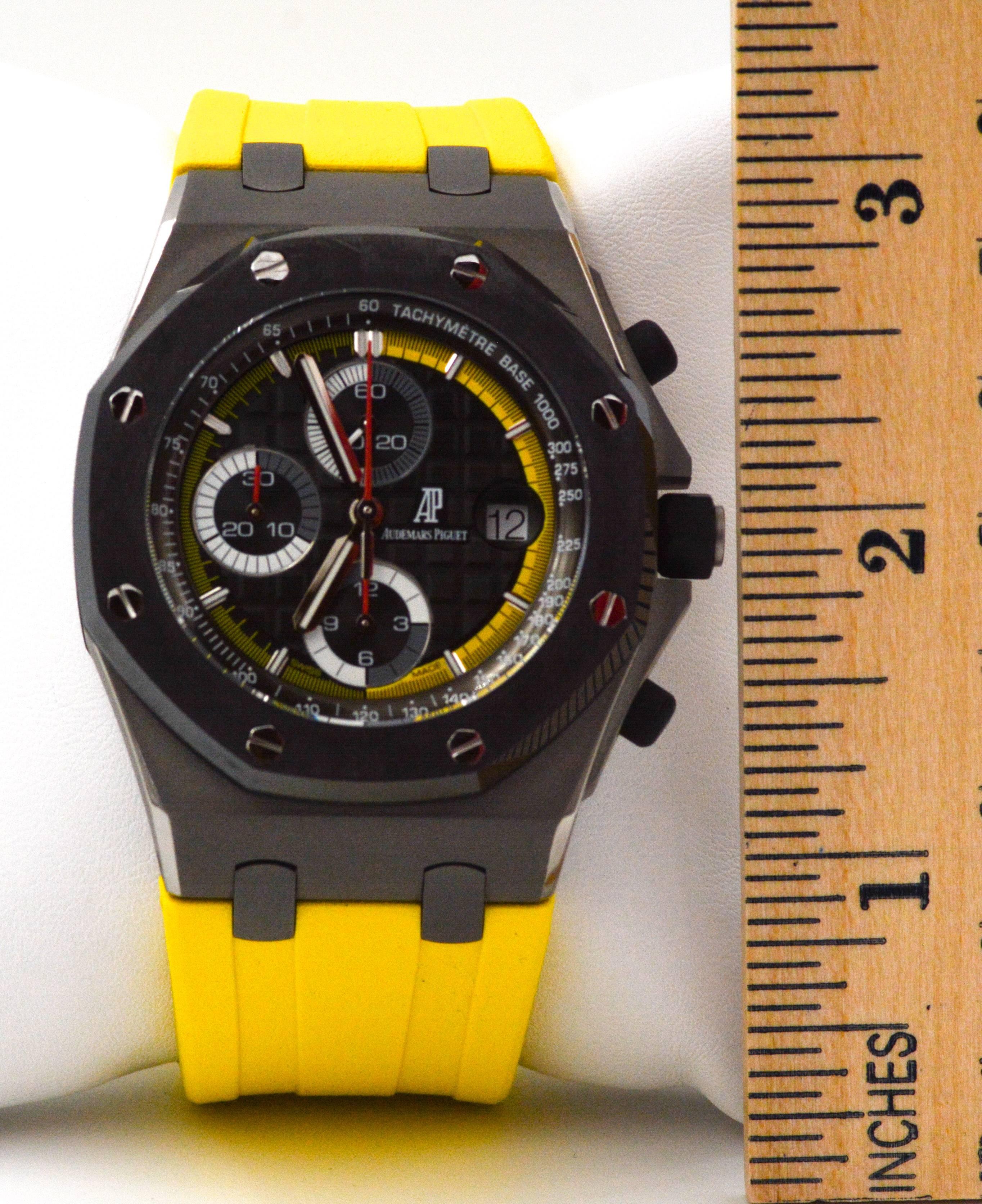 Audemar Piguet titanium Royal Oak Off Shore Limited Edition Automatic Wristwatch 1