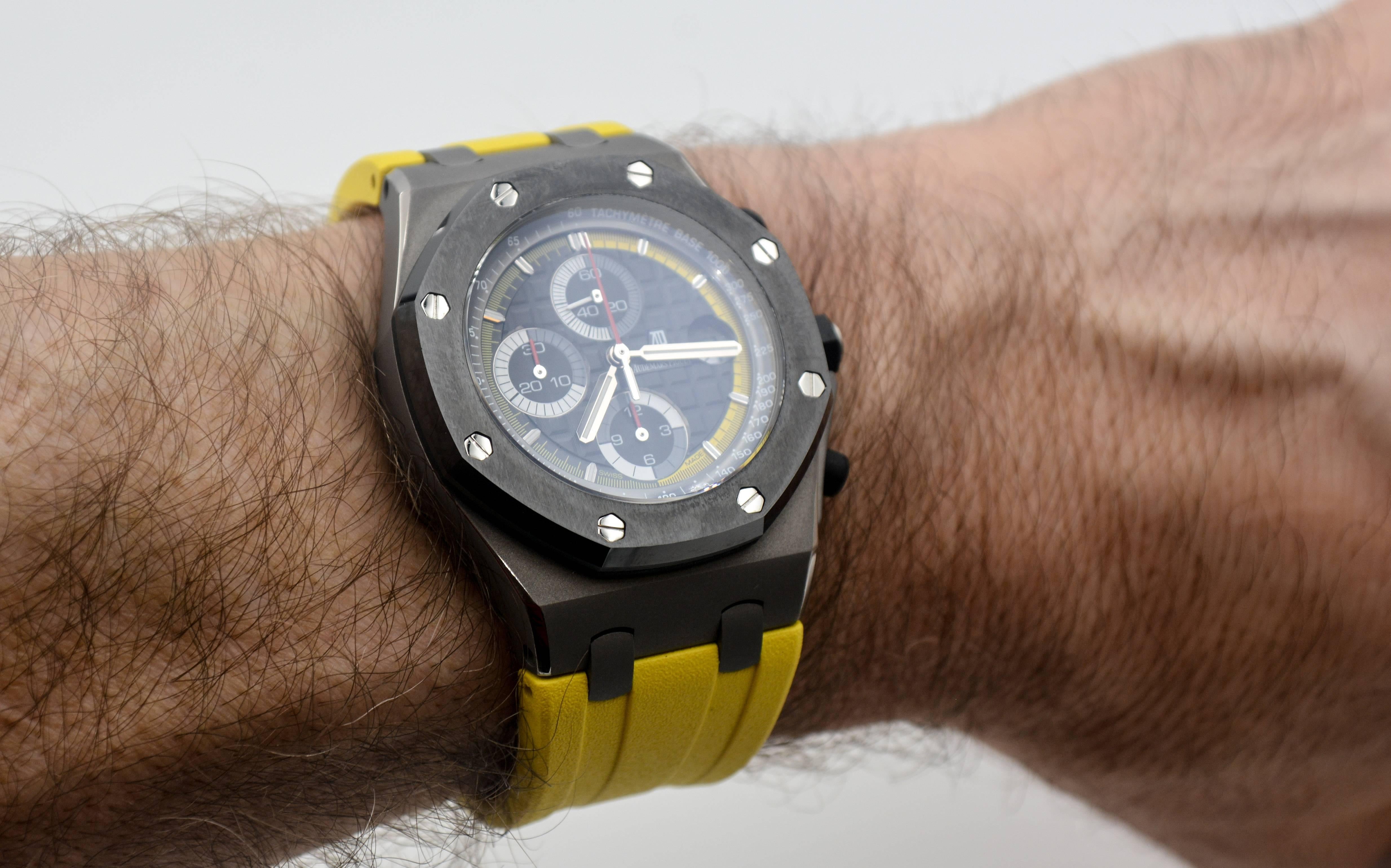 Audemar Piguet titanium Royal Oak Off Shore Limited Edition Automatic Wristwatch 4