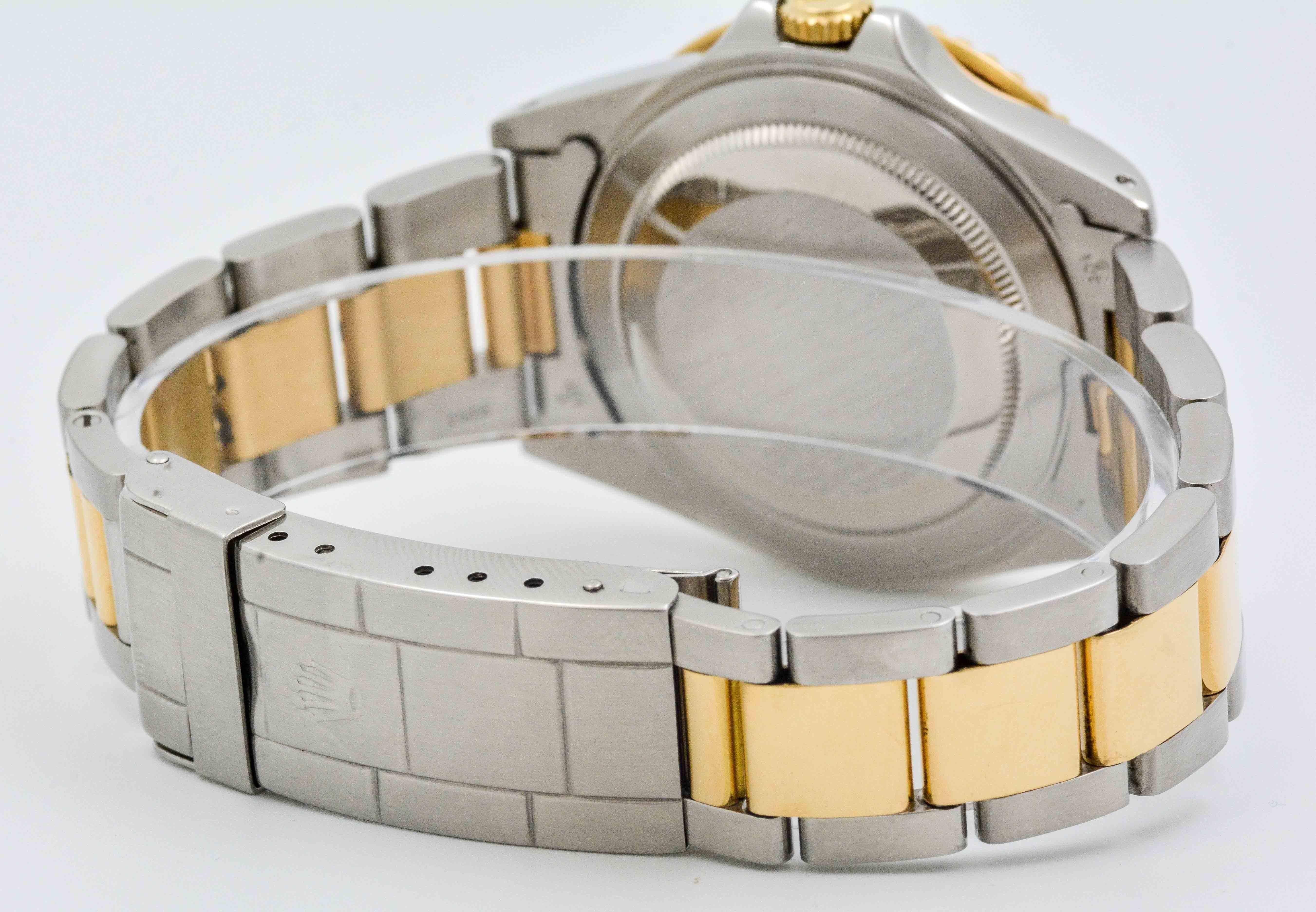 Rolex Yellow Gold Stainless Steel GMT Master II Wristwatch 2