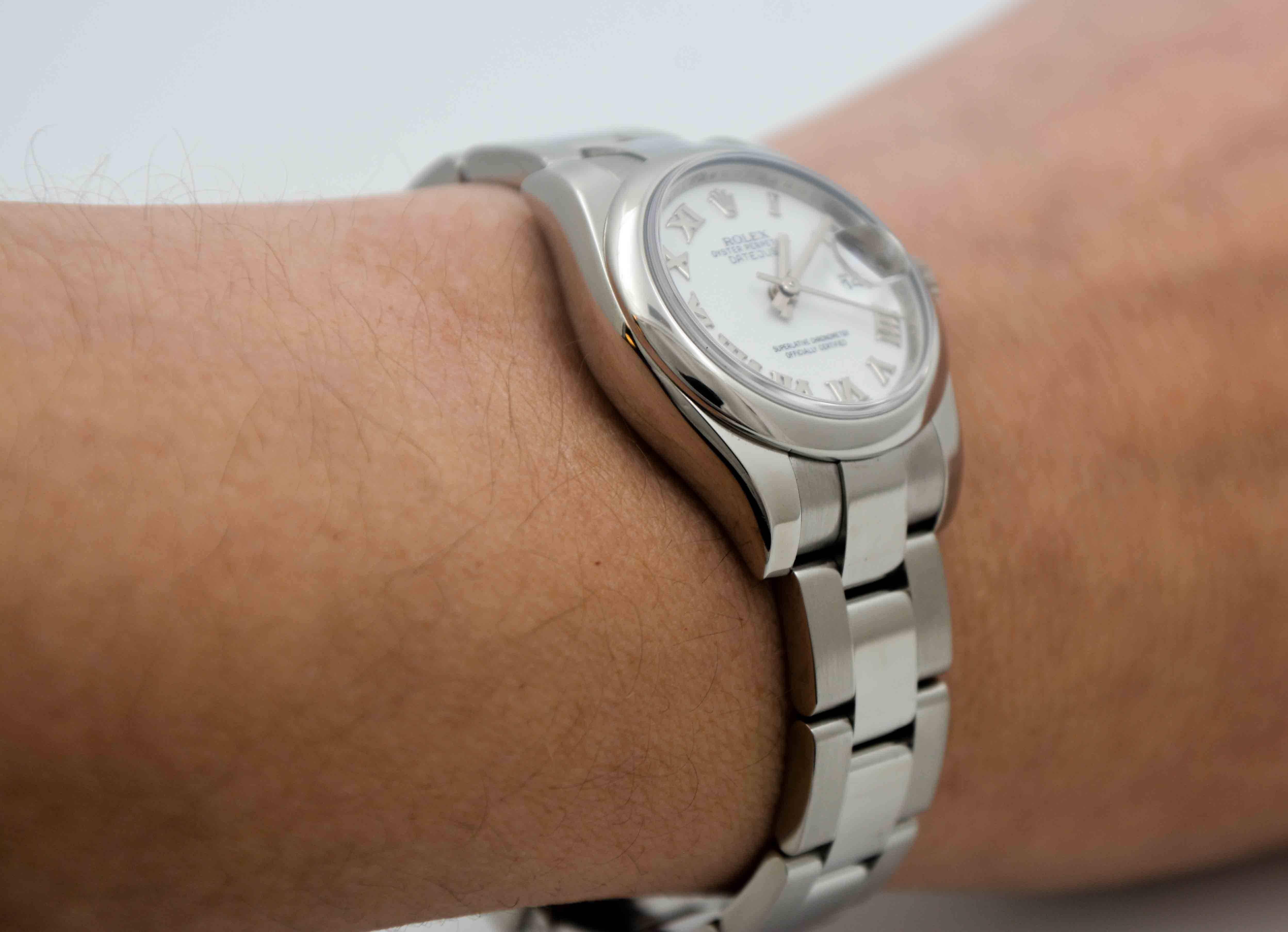 Rolex Stainless Steel Datejust automatic Wristwatch 5