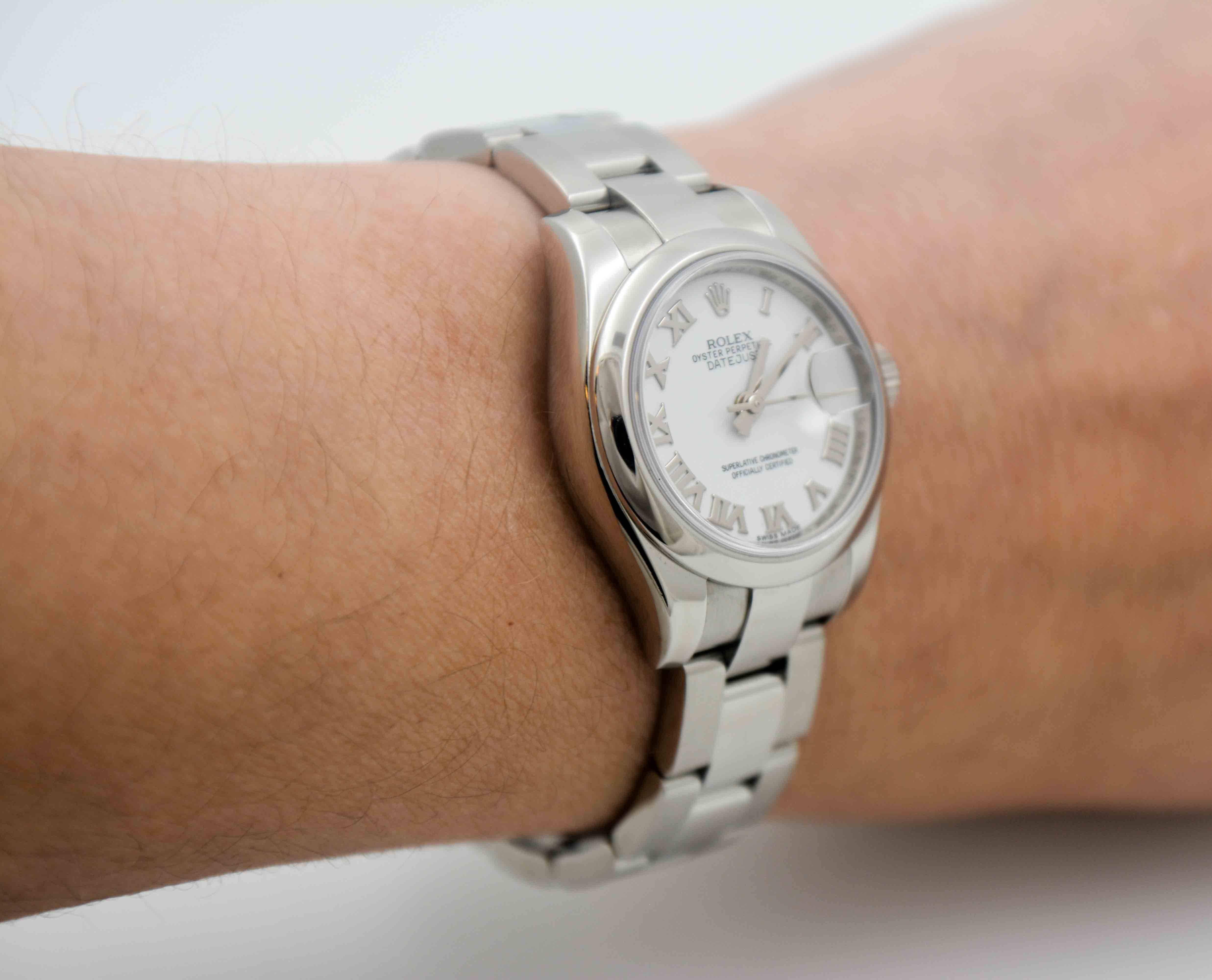 Rolex Stainless Steel Datejust automatic Wristwatch 4