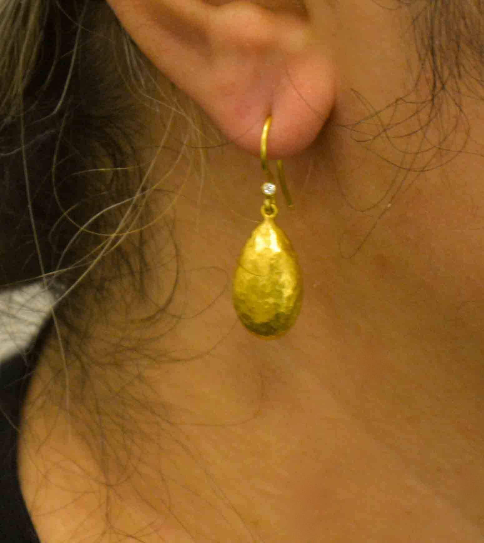 Lika Behar Amanda 24 Karat Gold Drop Earrings 1