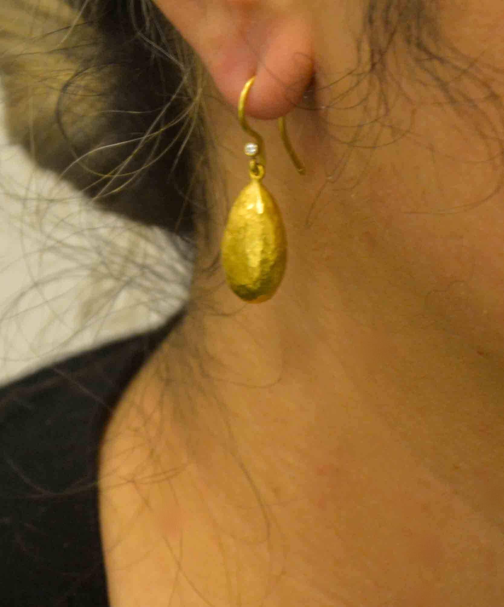 Women's Lika Behar Amanda 24 Karat Gold Drop Earrings