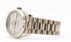 Rolex Presidential White Gold Day Date Automatic Wristwatch