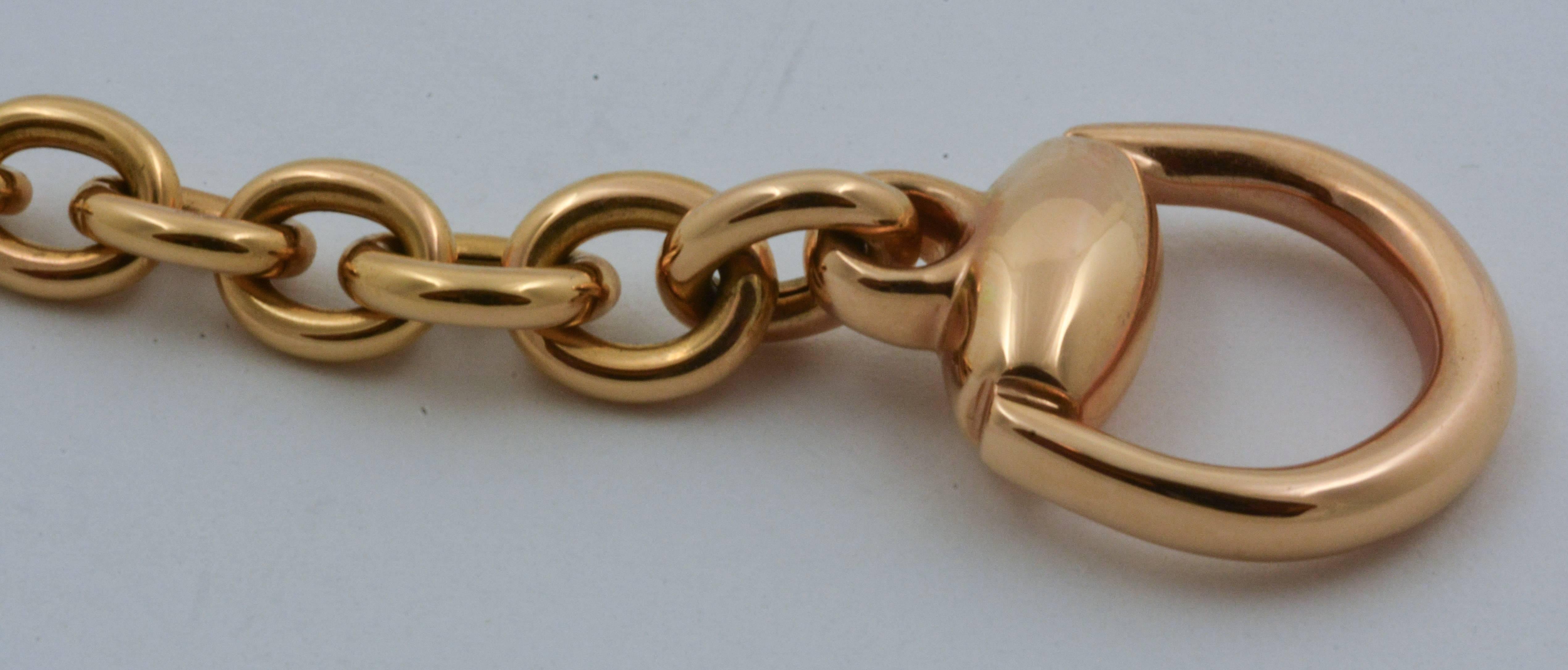 Women's Gucci Gold Horsebit Drop Earrings