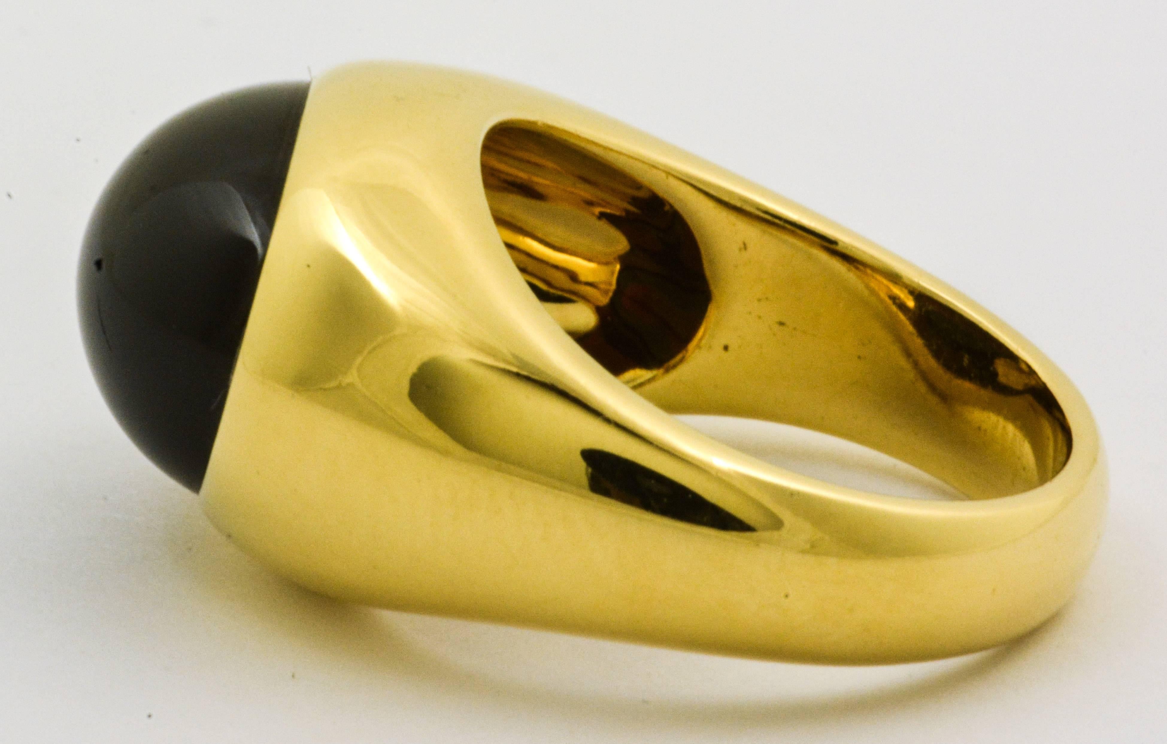 Pomellato Garnet Gold Ring 2