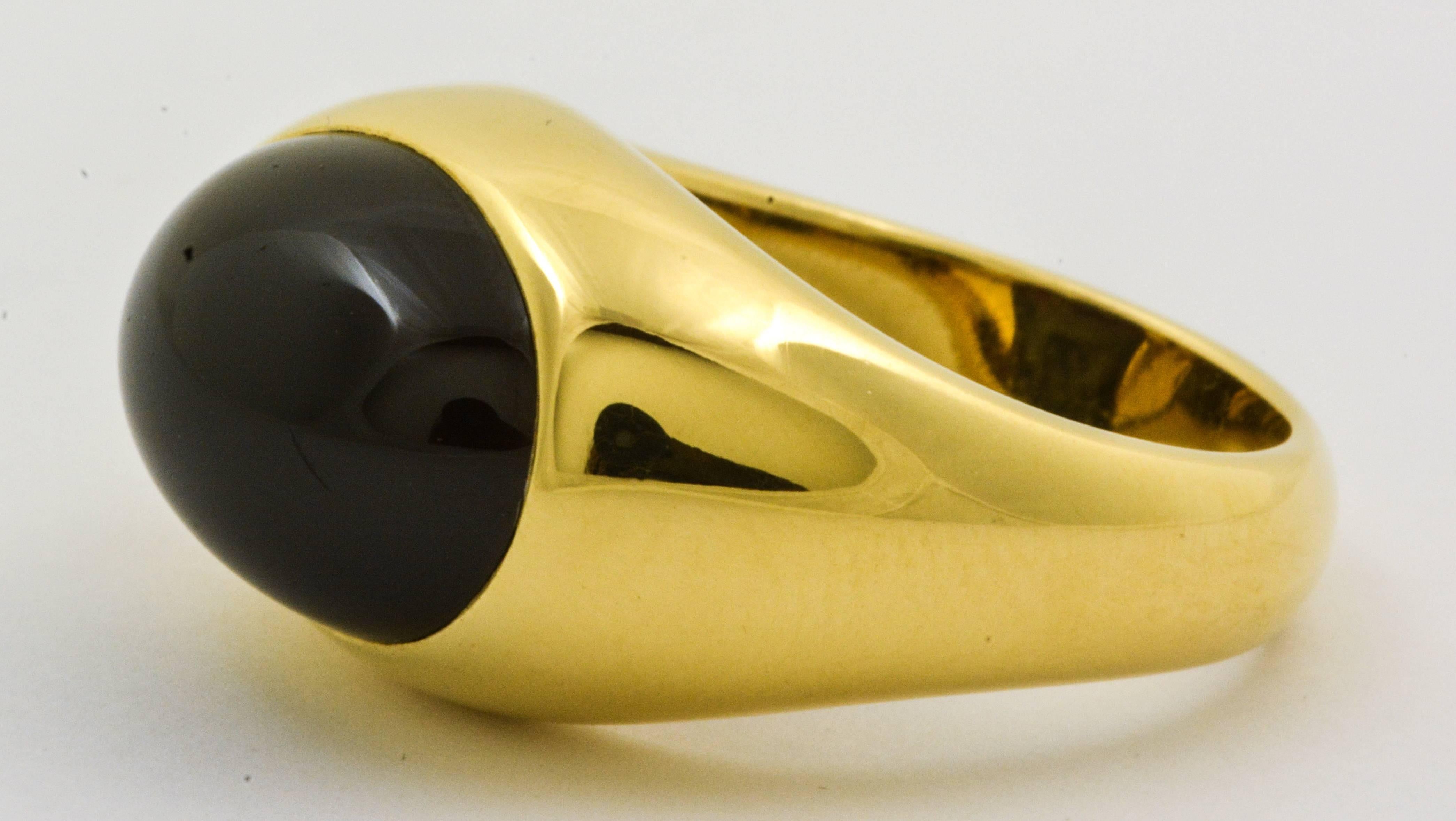 Pomellato Garnet Gold Ring 3
