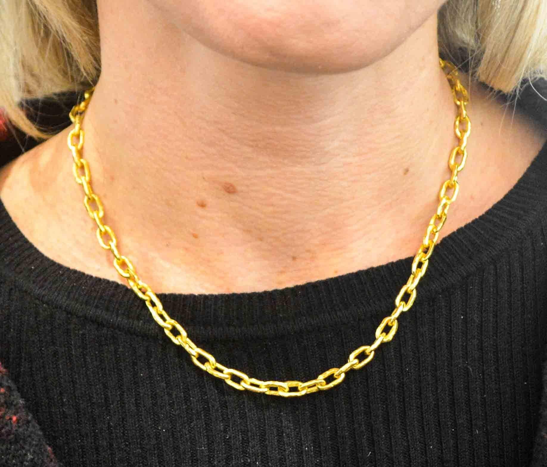Classic Jean Mahie Small Cadene Necklace 5