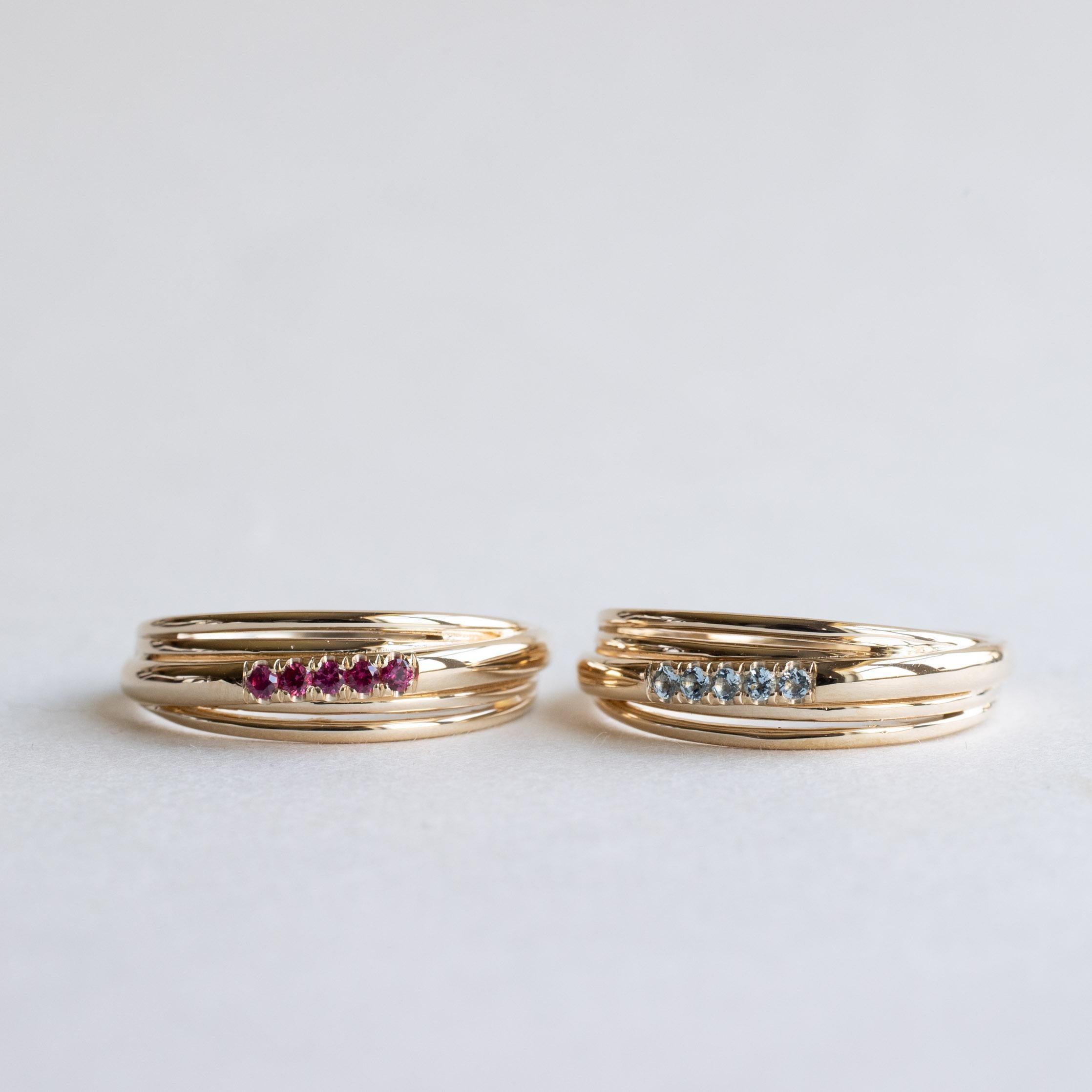 14k Ruby Ring In New Condition For Sale In Wallingford, CT