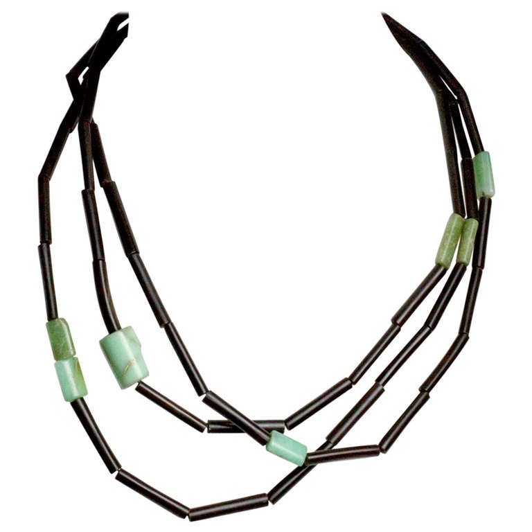 Gerda Green and Turquoise Necklace