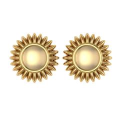 Barbara Nanning & Sparkles Gold Earrings 10