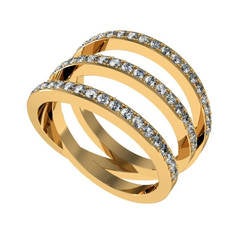 Henk Stallinga & Sparkles Diamond and Gold Ring