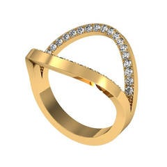 Henk Stallinga & Sparkles Diamond and Gold Ring 7