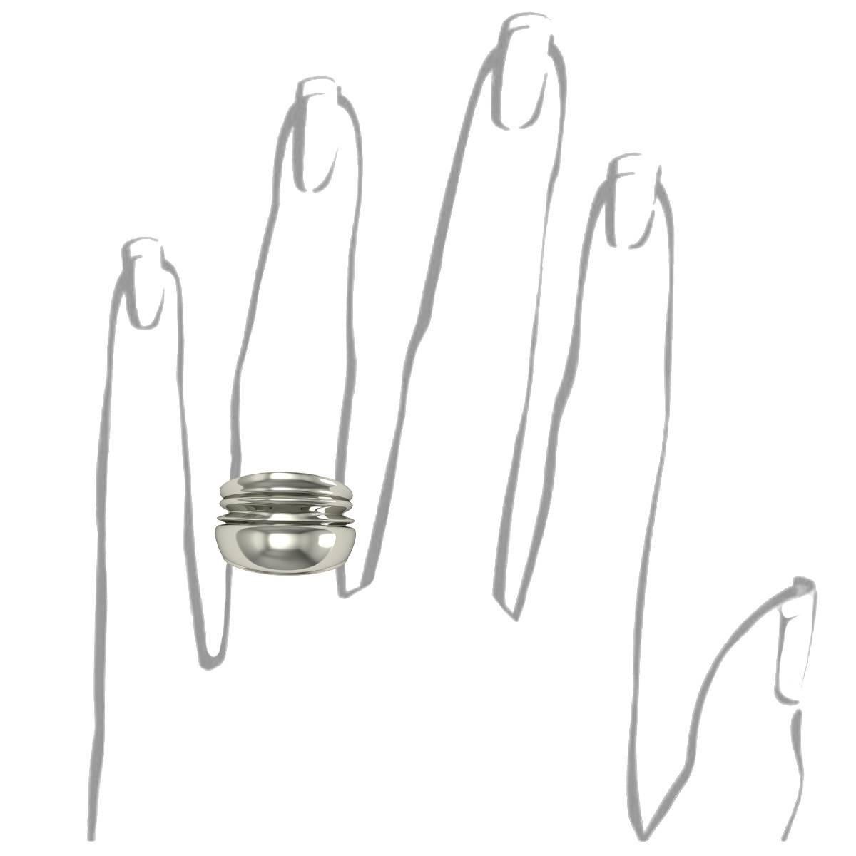 Women's Barbara Nanning & Sparkles Gold Ring For Sale