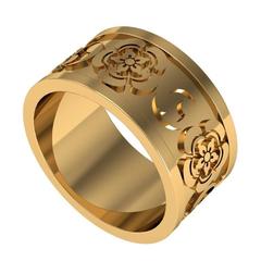 Lidy Peters & Sparkles Gold Ring