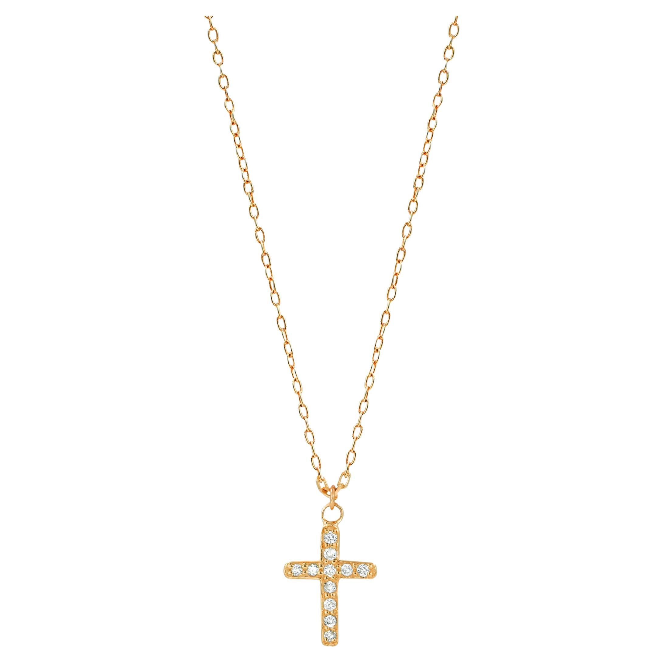 Cross Pendant Necklace For Sale at 1stDibs