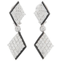 Picchiotti Onyx Diamond Dangle Earrings