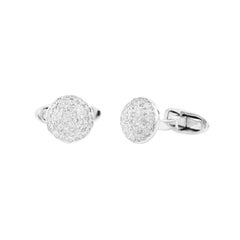 Manschettenknöpfe aus 18 Karat Gold 1,27 Karat Diamant