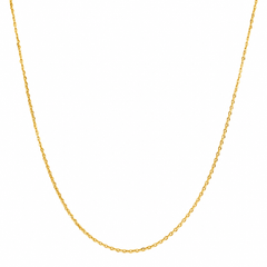 Dainty Bezel Set Oval Tiger’s Eye Cabochon Solitaire Pendant Necklace 18K Gold