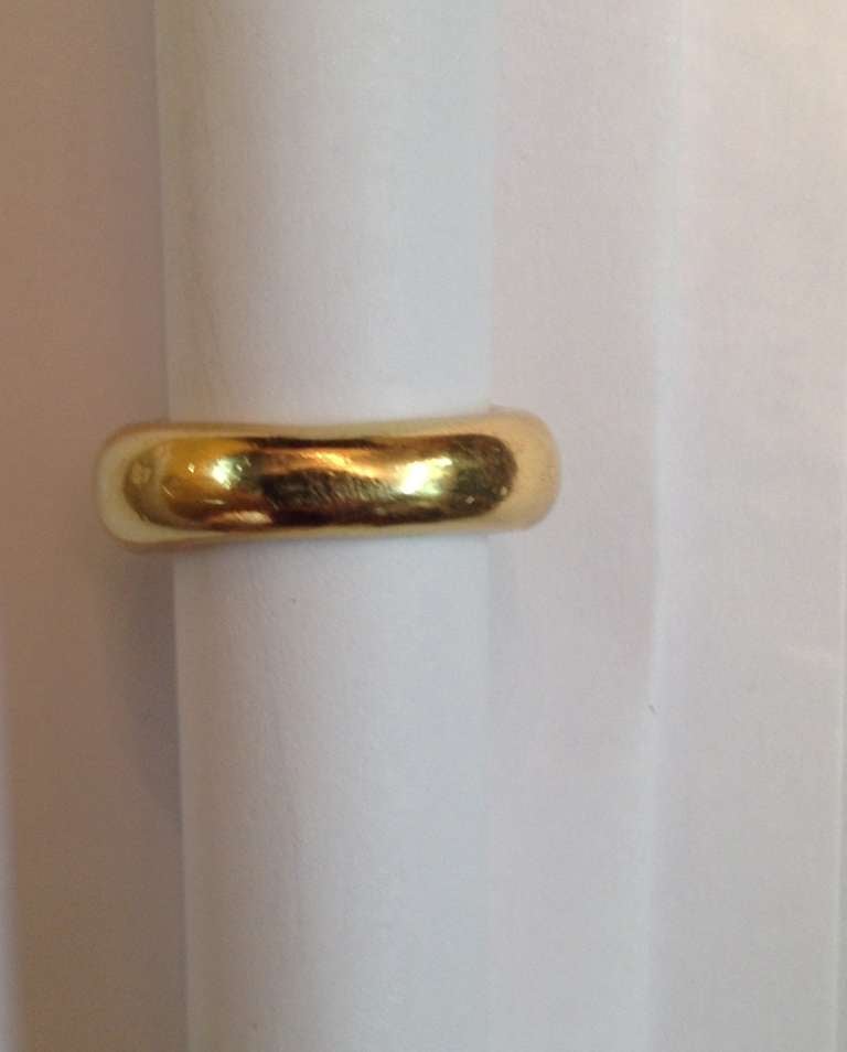 1980s Chaumet Paris Gold And Diamond Bubble Ring In Excellent Condition In New York, NY