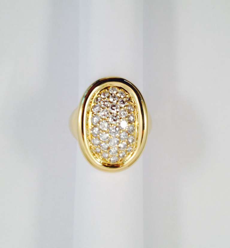 cartier oval ring