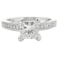 EGL Certified 1.01 Carat Tacori Simply Tacori Engagement Ring 2576PR