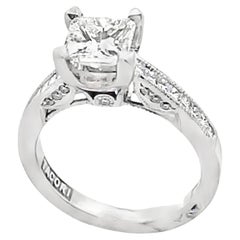 Bague de fiançailles Tacori 2576PR avec diamant de 1,01 carat certifié EGL