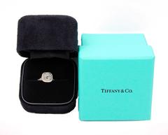 Tiffany & Co. Soleste Diamond Platinum Engagement Ring