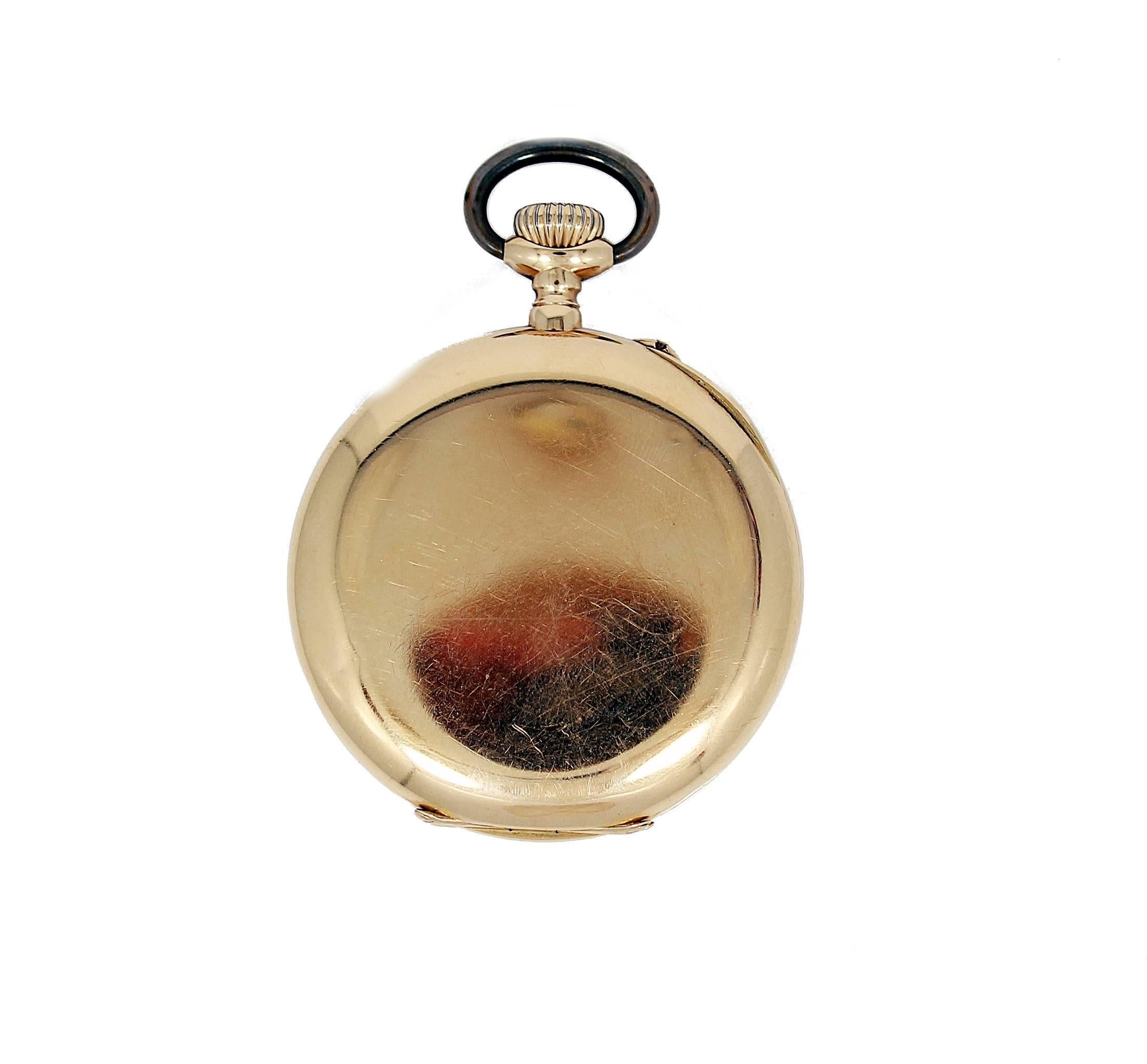 Women's or Men's Patek Philippe Yellow Gold Pocket Watch